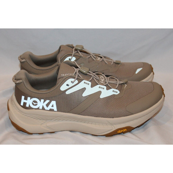 Hoka Men\'s Transport Running Shoes Dune‎ Eggnog Sneakers NEW